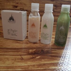 Disney H2O+ Spa Travel Set Sea Salt Shampoo Conditioner Lotion Soap 1.25 Fl Oz